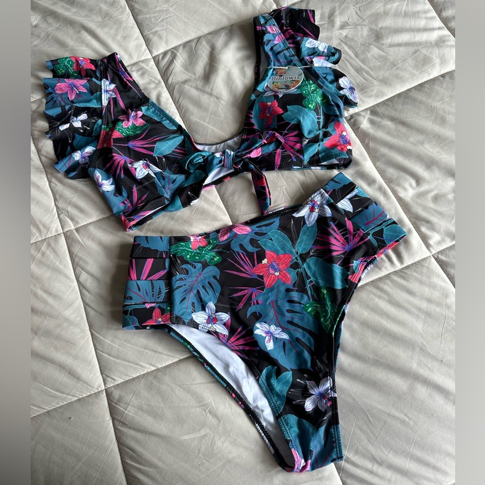 Floral swimsuit